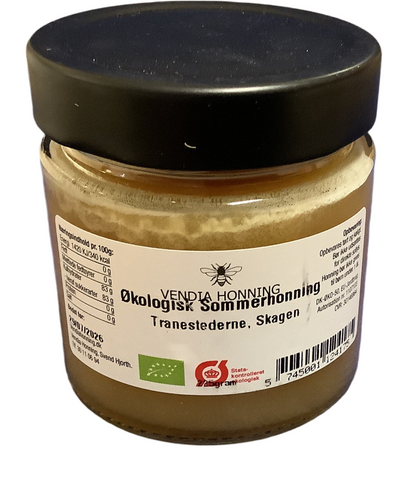 Økologisk Sommerhonning Tranestederne 225g
