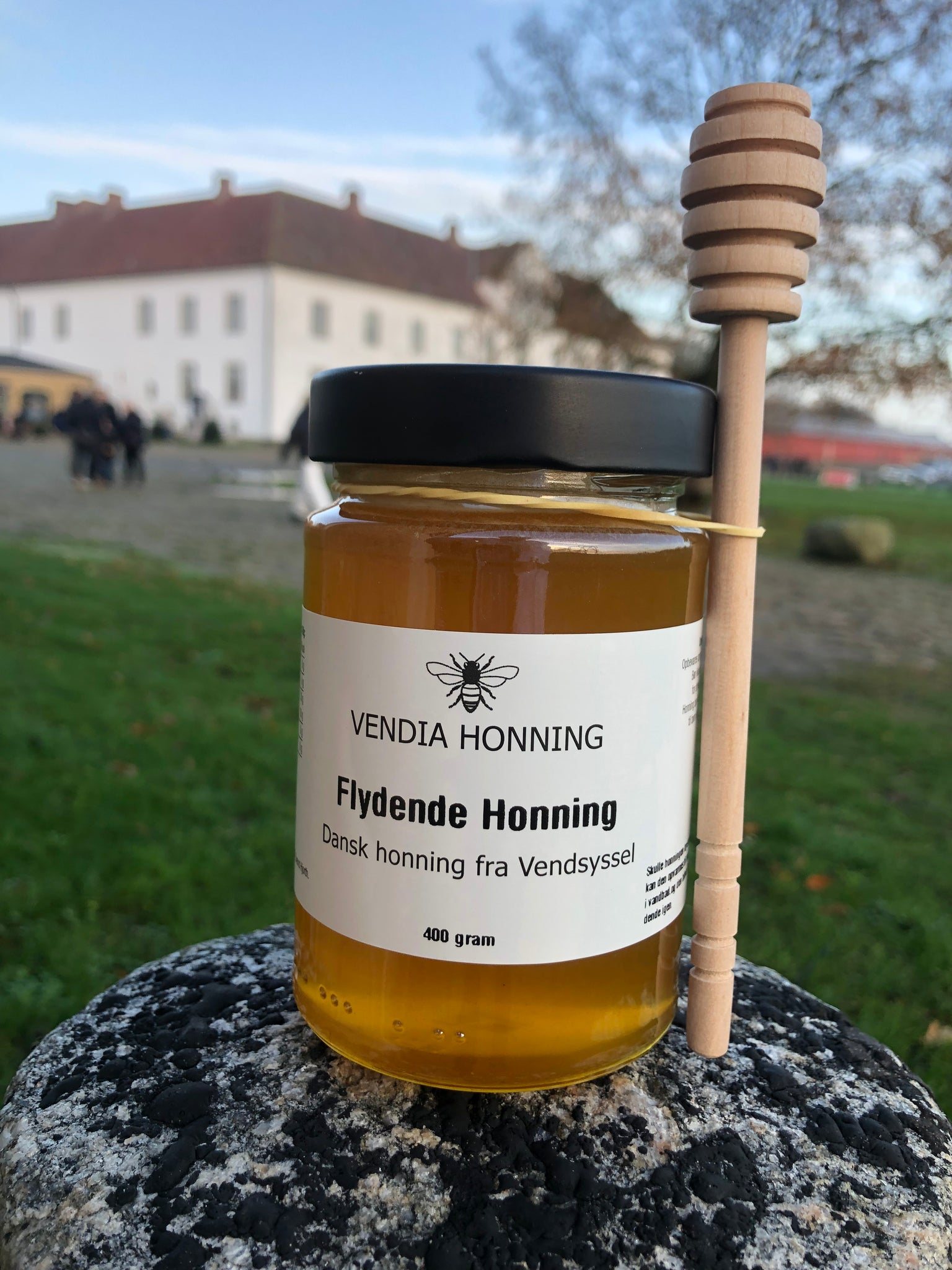 Flydende Honning 400g med spindel